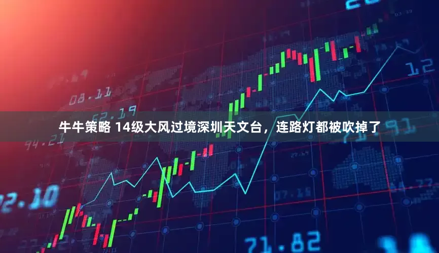 牛牛策略 14级大风过境深圳天文台，连路灯都被吹掉了